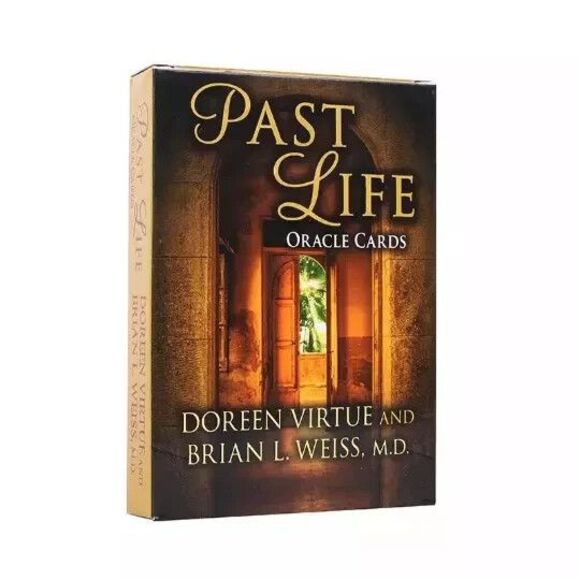Past Life Oracle Cards with Guidebook, 44 Tarot Deck with E-Guidebook, Pocket Ed - Picture 1 of 10